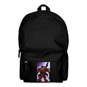 Kampfbot Robot Super Soldier Machine Warrior - Backpack - black - Front