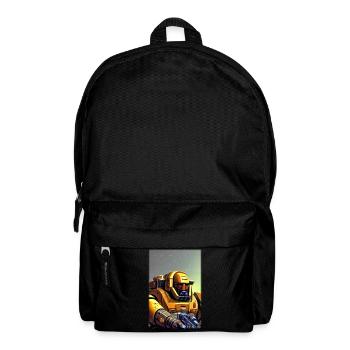 Kampfbot Robot Super Soldier Machine Warrior - Backpack - black - Front