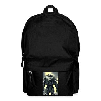 Kampfbot Robot Super Soldier Machine Warrior - Backpack - black - Front