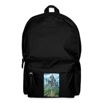 Castle Castle Fortress Architecture Landscape - Backpack - black - Front