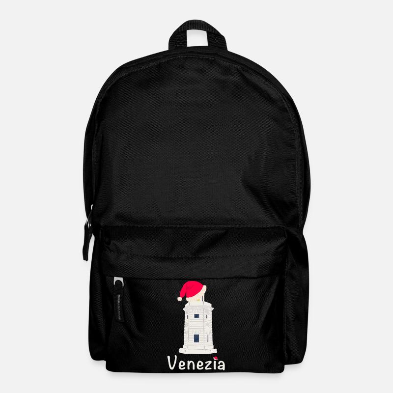 Weihnachten Venedig Leuchtturm SanGiorgio Maggiore - Rucksack - Schwarz
