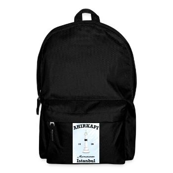 Istanbul, Leuchtturm Ahirkapi, Marmarameer, Türkei - Rucksack - Schwarz - Vorne