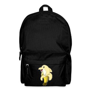 Dolphin Banana - Backpack - black - Front