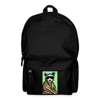 Raccoon Sunglasses Wildlife Forest Animal Forest Nature - Backpack - black - Front