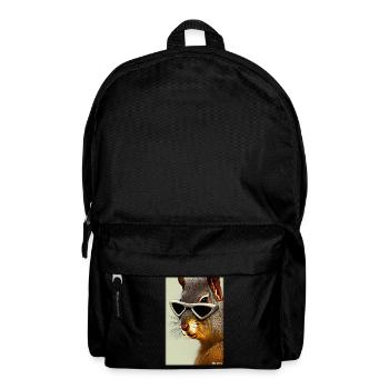 Squirrel Sunglasses Wildlife Forest Animal Forest - Backpack - black - Front