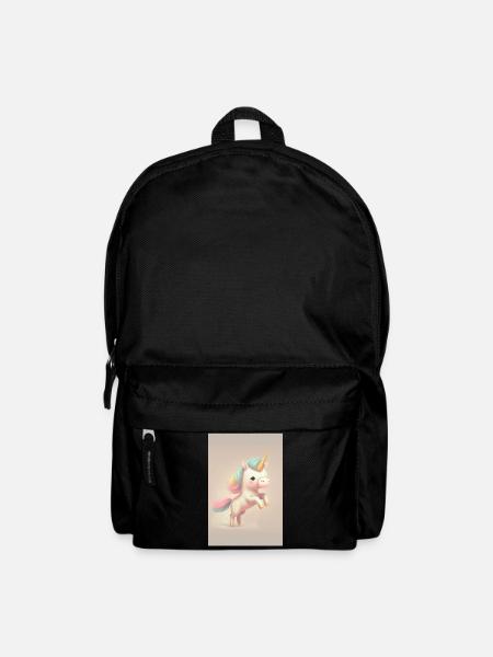 Bébé licorne - Sac à dos - noir