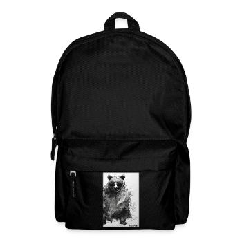 Bear Sunglasses Wildlife Forest Animals Wilderness - Backpack - black - Front