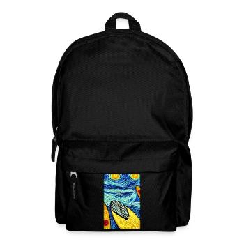 Surfer Surfbrett Wassersport Sommer Sonne Strand - Rucksack - Schwarz - Vorne