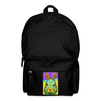 Rabbit Easter Easter Pet Easter Holiday - Backpack - black - Front