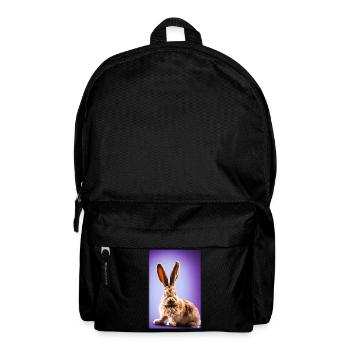 Rabbit Easter Easter Pet Easter Holiday - Backpack - black - Front