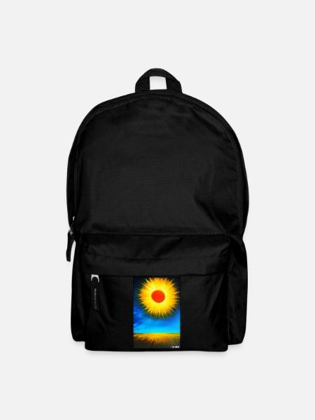 Sun Summer Nature Holiday Sunshine Sunlight - Backpack - black