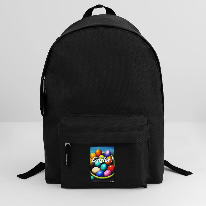 Happy Easter - Easter Egg Easter Easter Colorful Eggs Backpack
