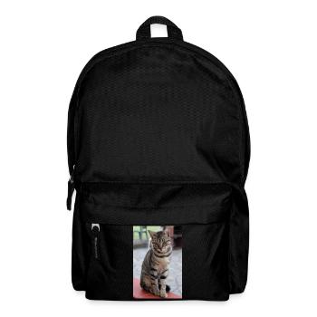 Katze Kätzchen Poster Katzenposter - Rucksack - Schwarz - Vorne