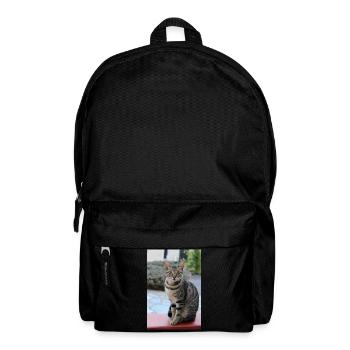 Cadeau mignon pour chats pour les amoureux des chats - Sac à dos - noir - Devant