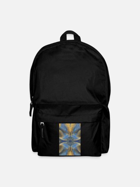 Formen und Muster - Rucksack - Schwarz