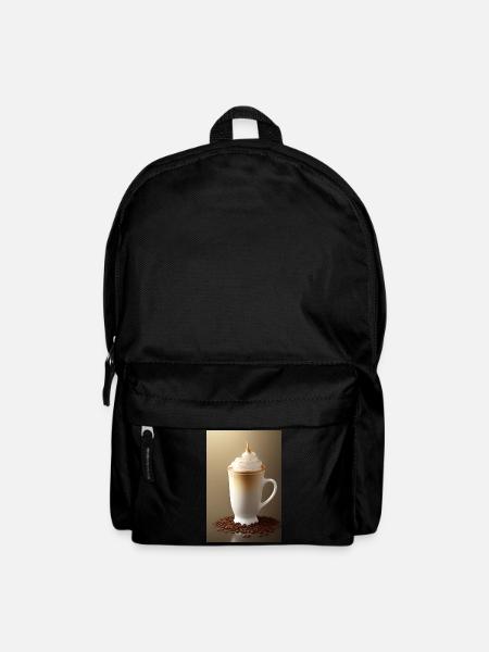 Kaffee, Kaffeebohnen - Rucksack - Schwarz