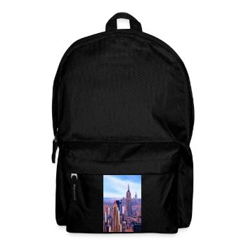 New York City Skyline - Rucksack - Schwarz - Vorne