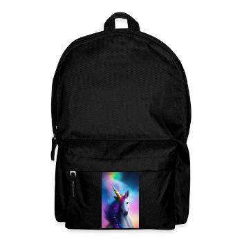Unicorn - Backpack - black - Front