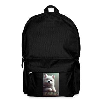 Hund - Rucksack - Schwarz - Vorne