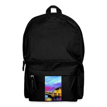 Bridges in London - Backpack - black - Front