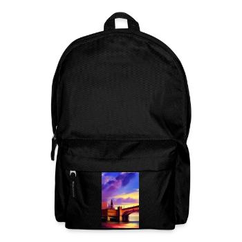 Bridges in London - Backpack - black - Front