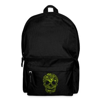 Gothic Skull Goth Style Dark Heavy Metal WGT - Backpack - black - Front