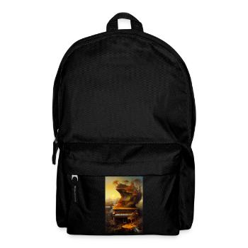 Everything is music - Backpack - black - Front