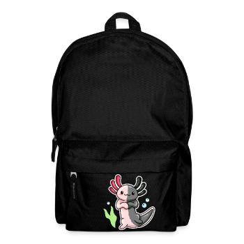 Chimera Axolotl Design for Axolotl Lovers - Backpack - black - Front