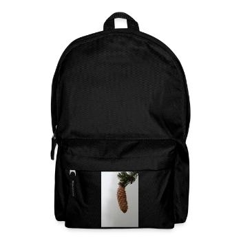 PINE CONES IN THE MORNING MIST - Backpack - black - Front