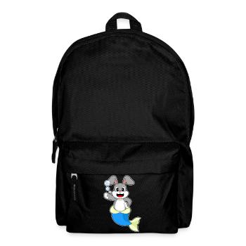Sirène lapin - Sac à dos - noir - Devant