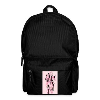 Camouflage Art Pink Gaming - Backpack - black - Front