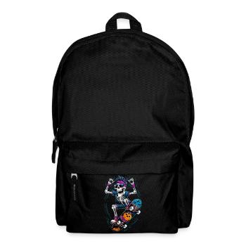 Skate Skater für einen Skater Skateboarder - Rucksack - Schwarz - Vorne