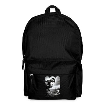 ok 4Rugby et Héritage Noir et Blanc - Sac à dos - noir - Devant