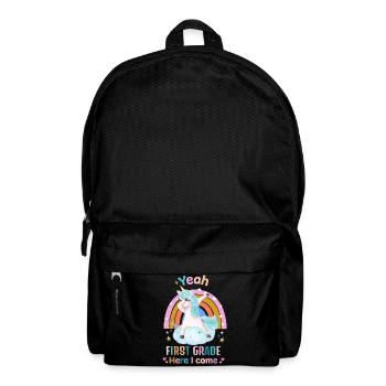 School First Grade - Backpack - black - Front