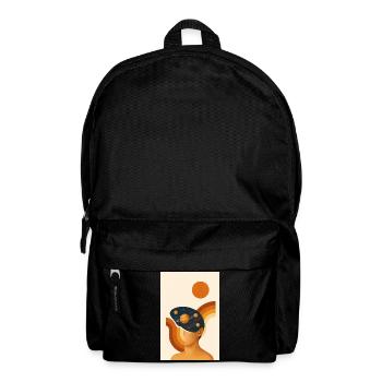 Génie abstrait - Sac à dos - noir - Devant