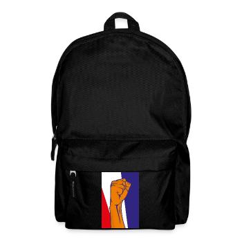 Fighting Spirit Fist Illustration - Backpack - black - Front
