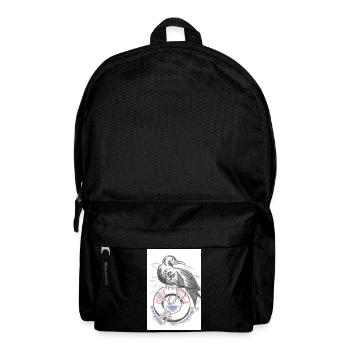 Mouette - Sac à dos - noir - Devant