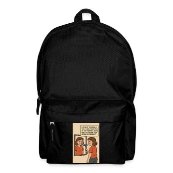 Modern art - Rucksack - Schwarz - Vorne
