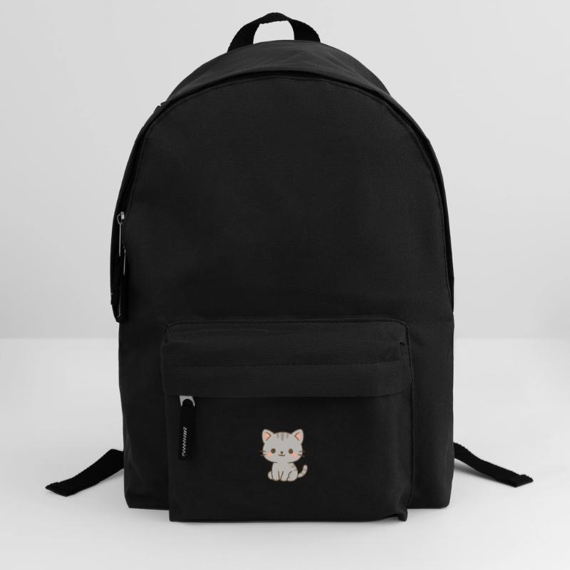 Cute Cat Electrical Pattern Design Backpack