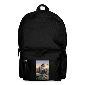 Ancient Humanoid Snail - Backpack - black - Front