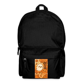 Halloween Niedliche Geister im Herbst - Rucksack - Schwarz - Vorne