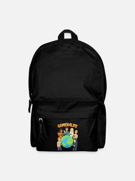 Gamer4Life Globale Freundschaft - Rucksack - Schwarz