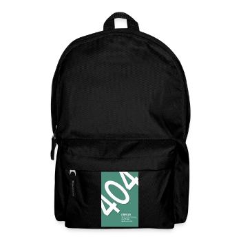 Erreur 404 Motivation introuvable - Sac à dos - noir - Devant