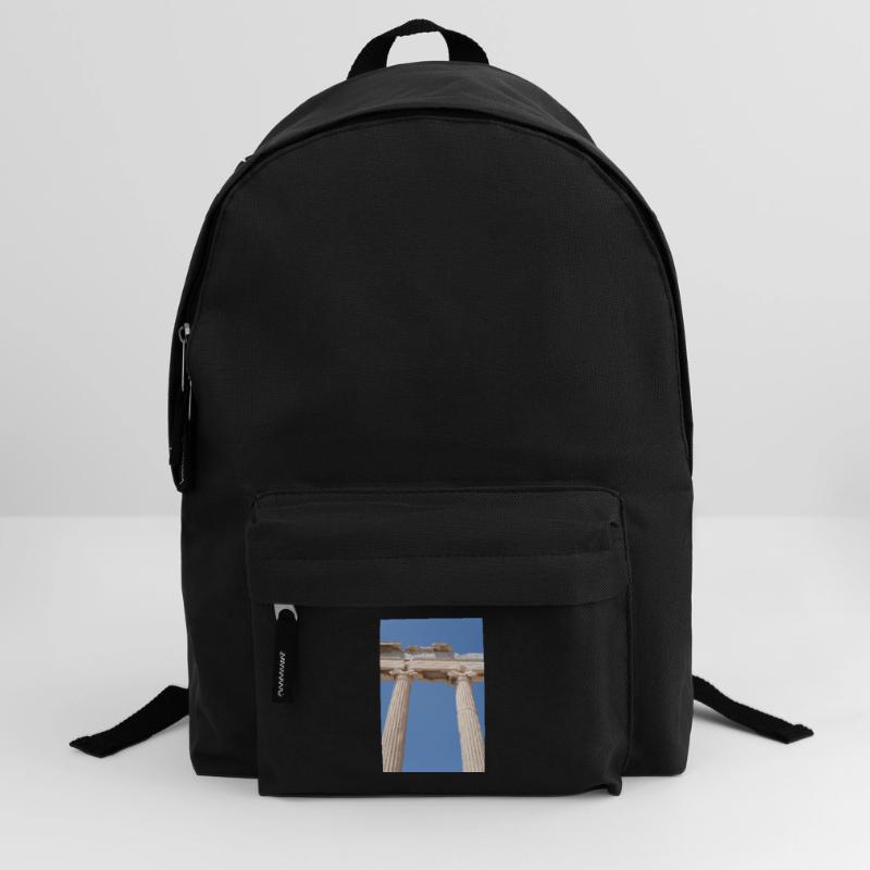 Ancient columns under blue sky, Acropolis Backpack