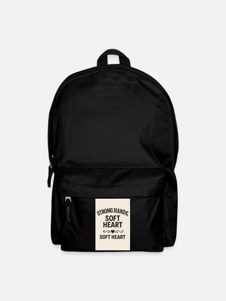 Strong Hands Soft Heart - Backpack - black