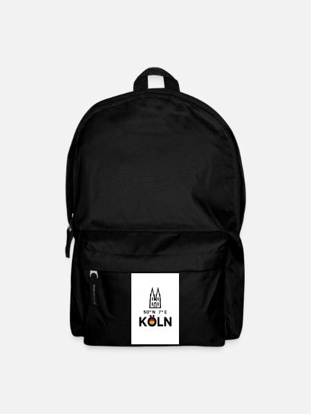 Cologne Compass 50°N 7°E Skyline - Backpack - black