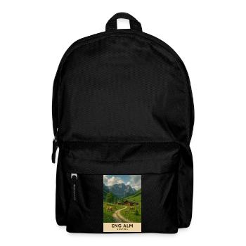 Eng Alm Alpenidylle - Rucksack - Schwarz - Vorne
