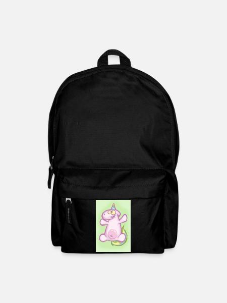 Das Einhorn - Rucksack - Schwarz