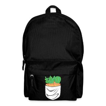 Cacti Plant Cactus - Backpack - black - Front