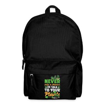 Garten- Und Pflanzenliebhaber Geschenke - Rucksack - Schwarz - Vorne